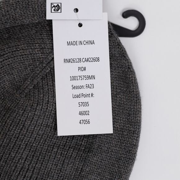 Alfani Men Skull-Cap Beanie Charcoal Heather One Size - Picture 7 of 9